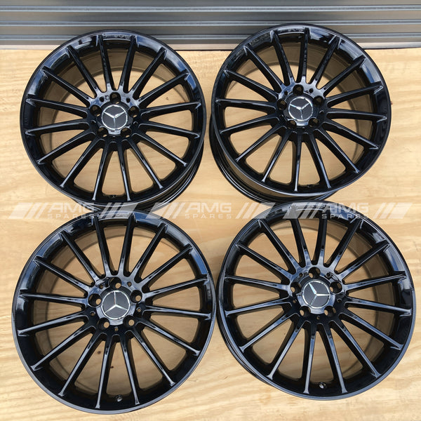 CLA45/A45 wheels refurbished gloss black A1764010502