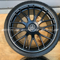 *** SOLD OUT *** C63s Sedan black AMG W205 wheels A2054011700 A2054011800