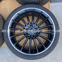 W204 C63 Sedan AMG wheels 19inch PP Multispoke A2044014802 A2044014902