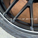 C63s Coupe black AMG split spoke wheels A2054016100 A2054015900