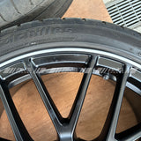 C63s Coupe black AMG split spoke wheels A2054016100 A2054015900