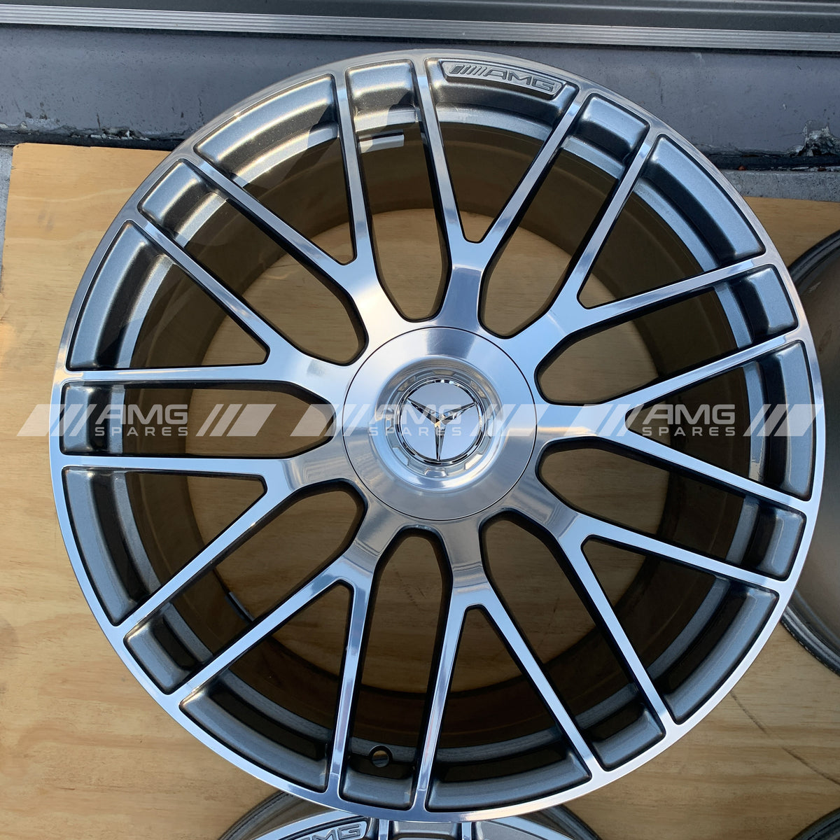 C63s Coupe silver AMG split spoke wheels A2054016100 A2054015900 – AMG ...