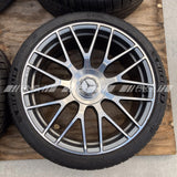 *** SOLD OUT *** C63s Sedan Silver W205 AMG wheels A2054011700 A2054011800