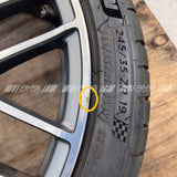 *** SOLD OUT *** C63s Sedan Silver W205 AMG wheels A2054011700 A2054011800