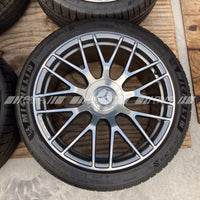 *** SOLD OUT *** C63s Sedan Silver W205 AMG wheels A2054011700 A2054011800