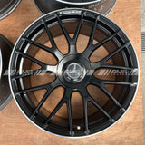 C63s Sedan black AMG W205 wheels A2054011700 A2054011800